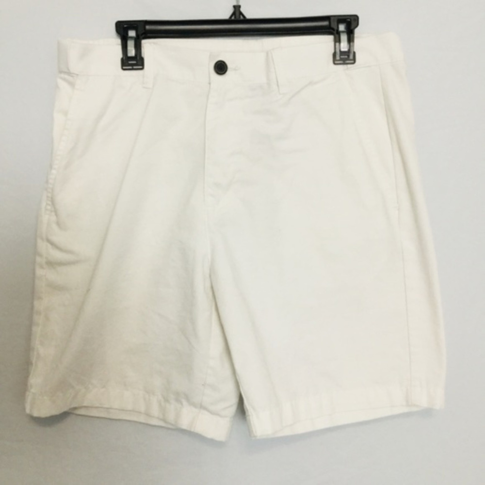 Croft & Barrow Men’s White Flat Shorts Size 34 - Picture 6 of 8